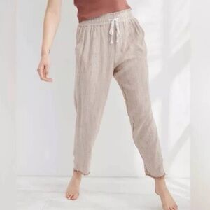 BNWT aerie high waisted gauze striped beach pants🐚☀️🐠